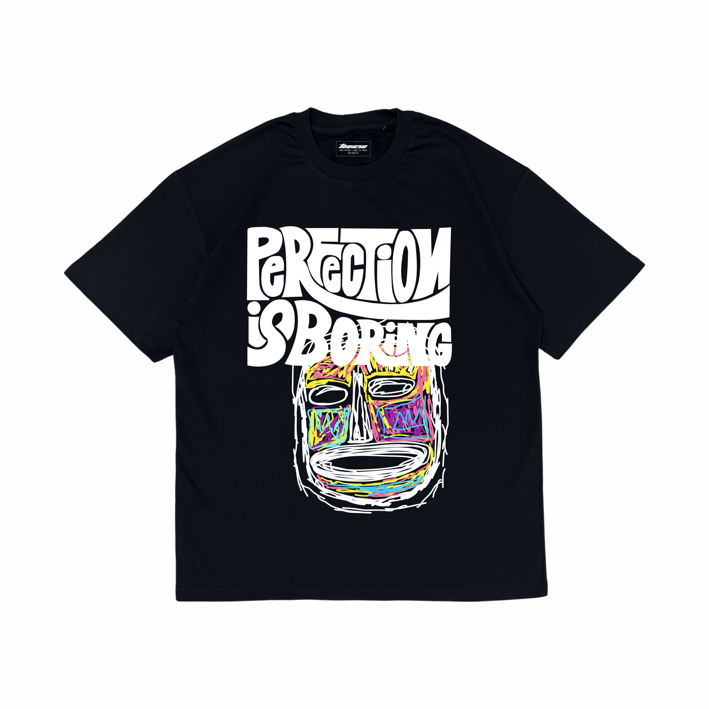 Perfection is boring Oversized T-shirt
