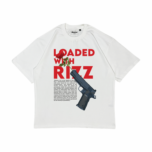 Loaded with rizz Oversized T-shirt